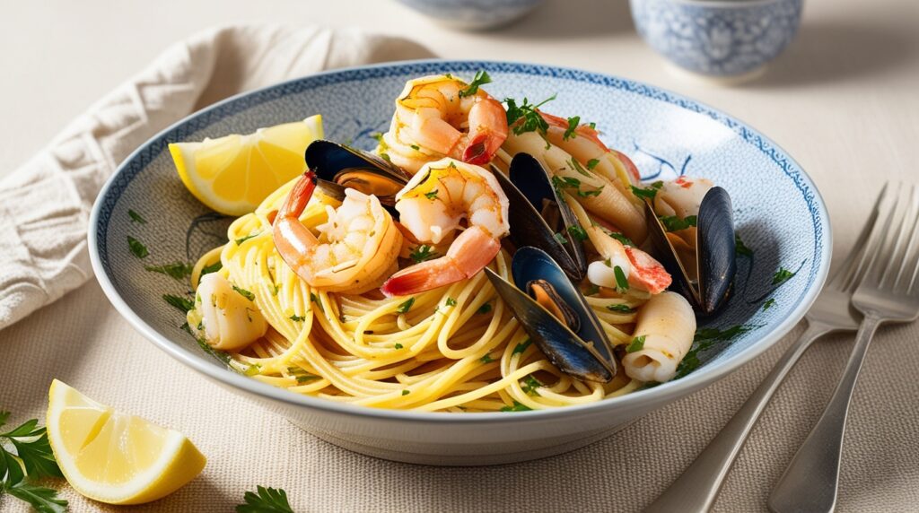 Delicious Seafood and Pasta Recipe: The Ultimate Savory Dish