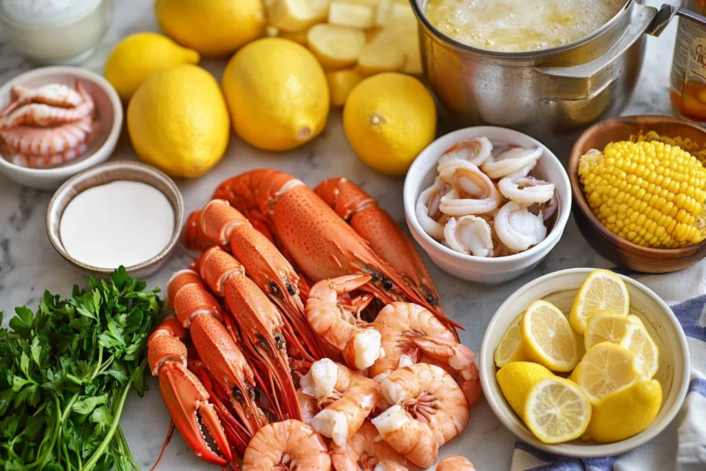 What Are the Ingredients in a Seafood Boil