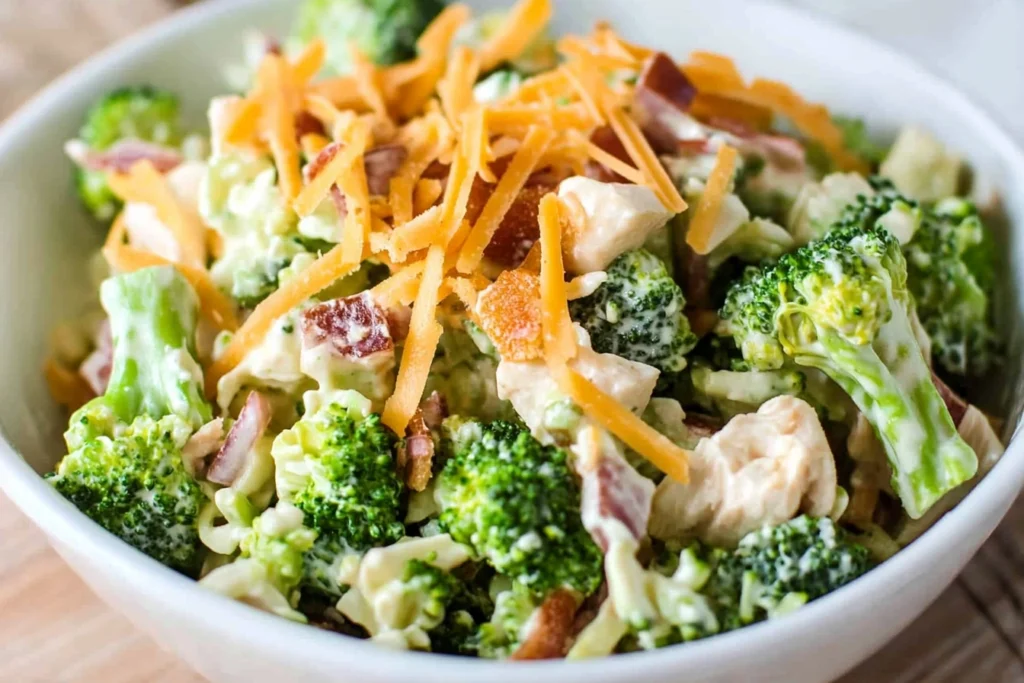 How Many Calories in Chicken Salad Chick Broccoli Salad?