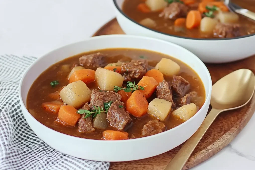 How Do You Doctor Up a Can of Beef Stew?