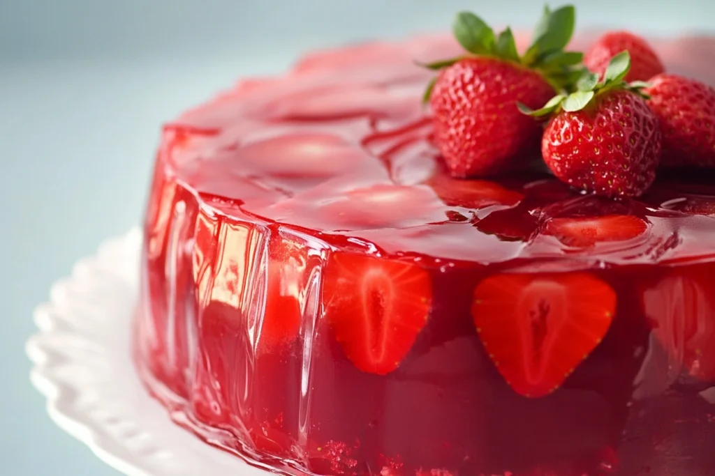 What is Jello Cake Made Of?