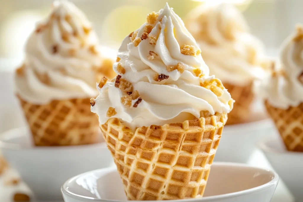 How to Keep Cheesecake Waffle Cones from Getting Soggy